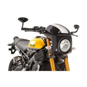 8934f Puig Semi-fairing - Black / Dark Smoke