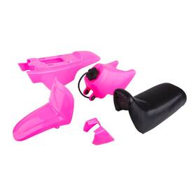 1821550004 Qa Parts Complete Plastic Kit Pink For Yamaha Pw50 1981-2024
