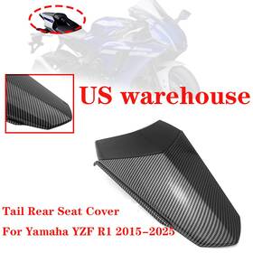 Qd-039-r1-tf-cb-us Qidain Carbon Fiber Tail Rear Seat Cover Fairing Cowl Compatible With Yzf R1 2015-2025