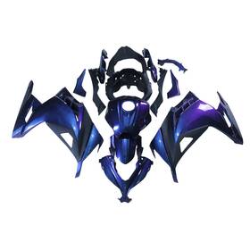 Fwex300r13-42 Qin #kaqin Magic Color Abs Fairing Kit For Kawasaki 2013 - 2017 Ex300r Ninja 300 Bodywork Fwex300r13-42 Qin #kaqin Magic Color Abs Fairing Kit For Kawasaki 2013 - 2017 Ex300r Ninja 300 Bodywork