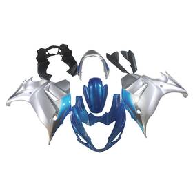 Fwgsx650f-2008-15 Qin #suqin Injection Blue Silver Fairing Kit For Suzuki 2008 - 2013 Gsx650f Katana Body Fwgsx650f-2008-15 Qin #suqin Injection Blue Silver Fairing Kit For Suzuki 2008 - 2013 Gsx650f Katana Body