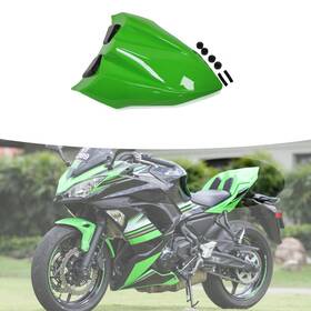Tk-ninja650-17-gn Qing #hwgqt Green Plastic Rear Seat Cover Cowl For Kawasaki Ninja 650 Er-6f 2017 2018 2019