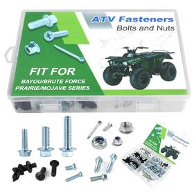 Lk-fbt00750-20 Rearace 160pcs Atv Plastic Fenders Frame Engine Body Bolts Kit Fit For Bayou