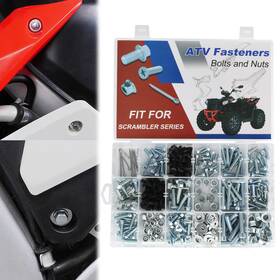 Xihwfbt00753-10 Rearace 330pcs Full Body Seat Engine Bolts Kit Fit For Polaris Scrambler 400 1997-2002
