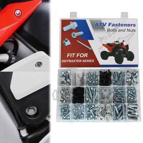 Xihwfbt00753-15 Rearace 330pcs Fairing Plastics Fastener Bolt Fit For Can-am Traxter Autoshift 2001-2003
