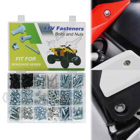 Xihwfbt00753-18 Rearace 330pcs Full Body Fairing Bolts Nut Kit Fit For Can-am Renegade T3 650 2018-2019