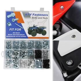 Xihwfbt00753-3 Rearace 330pcs Full Body Seat Engine Bolts Kit Fit For Yamaha Big Bear 250 2007-2009