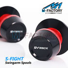 Ghlspxx8mmsv650xamfksn1011 Red M8 Swingarm Spools S-fight For Suzuki Sv650x 2017-2020 17 18 19 20