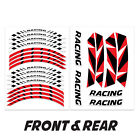 Mffrwsgp12xx17mffsn1109 Red Wheel Rim Stripe Stickers Dima For Kawasaki Zx6r Ninja Zx636 Zx600 95-21