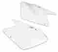 Su03988-041 Rm125 Ufo Plastics Side Panels White Suzuki 01-02 Rm250