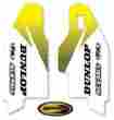 14-40450 Rm250 Factory Effex Suzuki Fork Guard Plastic Graphics For Rm 125 250 1998-2003 Rm125 665760805717