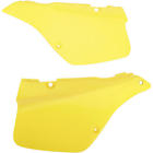 Su02907101 Rm250 Ufo Plastics Side Panels Rm Yellow For Suzuki 1989-1992