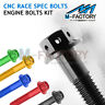 Rmdenboz6501718xxus22001 Mc Motoparts For Kawasaki Pcs Crankcase Alternative Cover Bolt Set