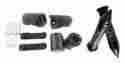 Rmi-fs-h940n-ge-cbr-bl Thealphamoto No Cut Carbon Frame Sliders Spike Aluminum Grips Honda Cbr 1000 Rr 2008-2011