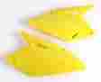 Su04902-102 Rmz250 Ufo Plastics Side Panels Yellow Suzuki 07-09