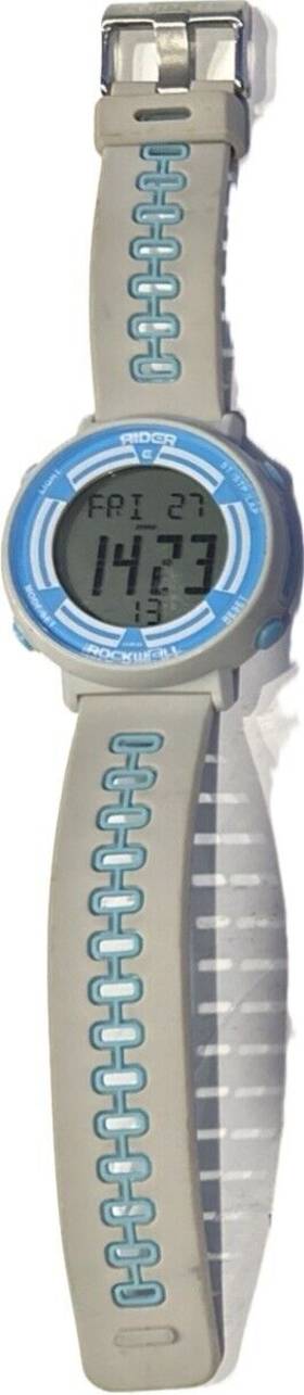 Rgf-107 Rockwell Rider By Game Face Hrm Gray Blue Watch