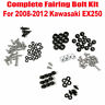 Ry-3a017 Tgbros Cbike Complete Fairing Bolt Kit Body Screws For Kawasaki