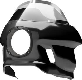 818-29-15589 Saddlemen Fits S-rt Mini Fairing For Softail With Windscreen
