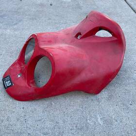 P06210006900 Seat 18 Genuine Scooter Co. Roughhouse 50 Front Headlight Cover