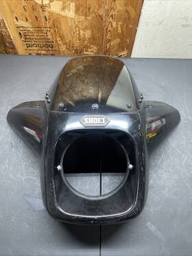 94400-49x00 Shoei 70-90s Front Fiber Upper Fairing Harley Gs1100 Fm2 Triumph Vintage Screen