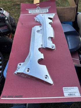 52-613 Show Chrome Passenger Floor Board Side Covers Honda Gl1800 New #52-613