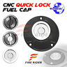 Fcedohbcapxxmagw019 Silver Quick Lock Fuel Gas Cap For Honda Cbf 600 Hornet 05-13 08 09 10 11 12 Fcedohbcapxxmagw019 Silver Quick Lock Fuel Gas Cap For Honda Cbf 600 Hornet 05-13 08 09 10 11 12