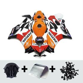 Cbr1000rr-12-b32 Snopeon #sno1231 Bodywork For Honda Cbr1000rr 2012-2016 Abs Fairing Kit Orange Red Black Cowling