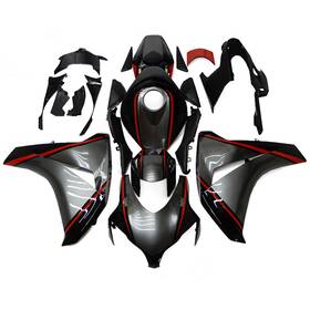 Fwcbr1000rr08-75 Snopeon #sno Gray Black Red Full Bodywork Fairing Kit For Honda Cbr1000rr 2008-2011 Fairings