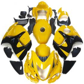 Fwgsxr1300-08-74 Snopeon #sno Bodywork Fairing Kit For Suzuki Gsxr1300 Hayabusa 2008-18 2019 2020 Yellow Black
