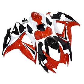 Fqk6-69 Spauto #resuspa Red Black Abs Fairing Kit For Suzuki Gsxr600 Gsxr750 2006 2007 K6 06 07 Body