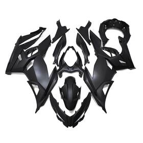 Spmoto 400-5 #kspxiyucnf88 Matte Black Bodywork For Kawasaki Ex400r Ninja 400 2018 - 2023 Abs Fairing Kit