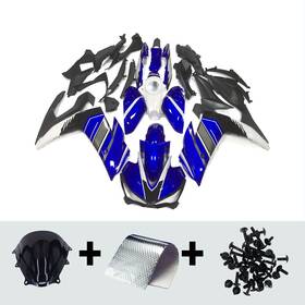 Fwr25r32015-29 Spmoto #yfspswen0909 Abs Fairings Kit For Yamaha 2014 2015 2016 2017 2018 R25 R3 Bodywork Blue Black