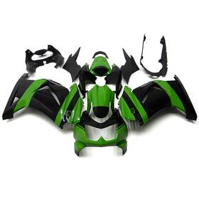 Fwex250r08-28 Sport Fairing #bmw12 Green Black Bodywork Fairings For Kawasaki Ex250r Ninja 250 2008 2009 10 11 2012
