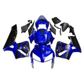 Sport Fairing Fwf52005-145 #spjd 49 Abs Plastic Body Kits For Honda Cbr600rr 2005 2006 Bodywork Blue Black Fairings