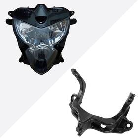Hls-gsxr600-04 Sportfairings 267589688416 Headlamp Headlight Fairing Stay Bracket For Suzuki Gsxr600 Gsx-r750 2004 2005