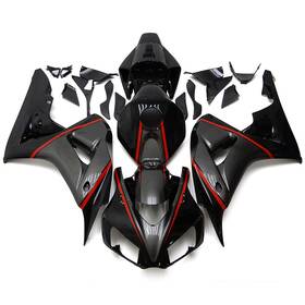 Cbr1000rr06-33 Sportfairings #rack Fairings Bodywork For 2006 2007 Cbr1000rr Cbr 1000rr 06 07 Black Grey Red Honda