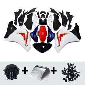 Cbr250r-11-b41 Sportfairings White Red Black Abs Fairing For Honda Cbr250r 2011 2012 2013 2014 11-14 Bodywork