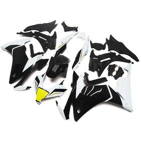 Cbr500r2013-2 Sportfairings Painted White Black Yellow Fairing Kit For Honda Cbr500r 2013 2014 2015 Plastics