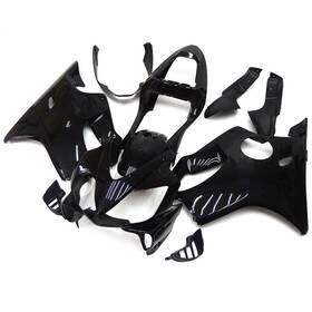 Cbr600f4i01-13 Sportfairings #sp For Honda Fairings Cbr600f4i 2001 02 2003 Gloss Black Bodywork Plastics Cowling