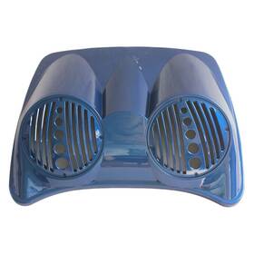 Cs8-sb Sportfairings #lion-capt Double Tour Pack Speaker Lids 8 Inch For Harley Touring Road Street Glide 2014-up
