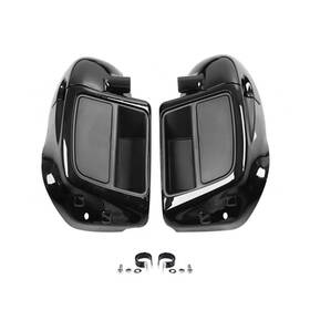 Fd-005 Sportfairings #lrd Lower Vented Leg Fairing For Harley Touring Street Road Glide 2014 Gloss Black