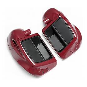 Fd-046 Sportfairings Red Sunglo Lower Vented Leg Fairings For 2014 Harley Touring Street Road Glide