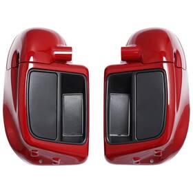Fd-048 Sportfairings #lrd Lower Vented Leg Fairing For Harley Touring Street Road Glide 2014-24 Wicked Red