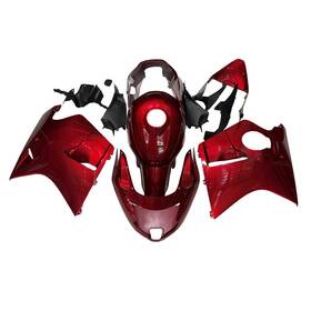 Fwcbr1100xx96-21 Sportfairings Candy Red Plastic Fairing Kit For Honda Cbr1100xx 1996 1997-2006 2007 Bodywork