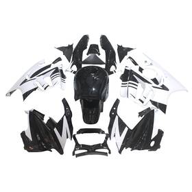 Fwcbr600f31997-17 Sportfairings Abs Plastic Fairing Kit For Honda Cbr600f3 1997 1998 97 98 White Black Bodywork