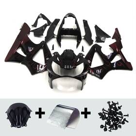 Fwcbr900rr2000-28 Sportfairings Red Black Fairing Kit For Honda 2000 2001 Cbr900rr Cbr929rr Abs Plastic Bodywork