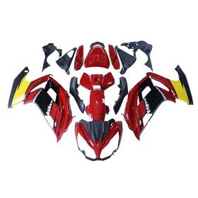 Fwer-6f Sportfairings 12-20 Red Shark Plastic Fairings Kit For Kawasaki Er-6f Ninja 650r 2012-2016 Bodywork