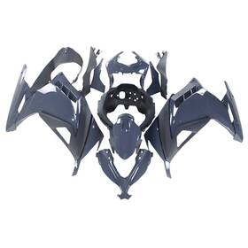 Fwex300r13-29 Sportfairings #qinkcai Cement Gray Bodywork For Kawasaki Ex300r Ninja 300 2013 - 2017 Abs Fairing Kit