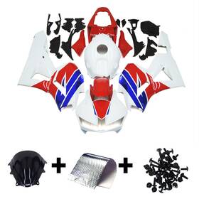 Fwf52013-19 Sportfairings Red White Blue Abs Fairing Kit For Honda Cbr600rr 2013 - 2020 Plastics Bodywork