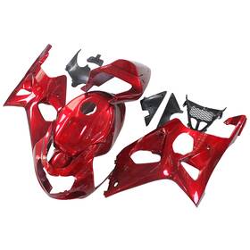 Fwgsxr1000-00-34 Sportfairings #rack Candy Red Fairings For 2000 2001 2002 Gsxr 1000 Suzuki Injection Bodywork Kit